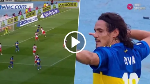 El golazo de Cavani vs. River.