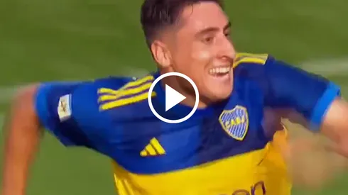 El uruguayo puso el empate para el Xeneize en el Superclásico.