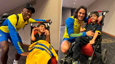 El gran gesto de los jugadores de Boca con Isaias.