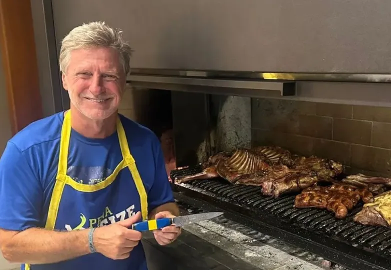 El Ruso Hrabina es muy querido en Boca. (Instagram)