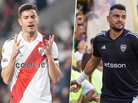 El palito de Nacho Fernández a Chiquito Romero que pasó desapercibido antes del Boca-River