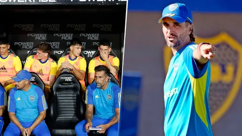 Diego Martínez y Jabes Saralegui conversaron.