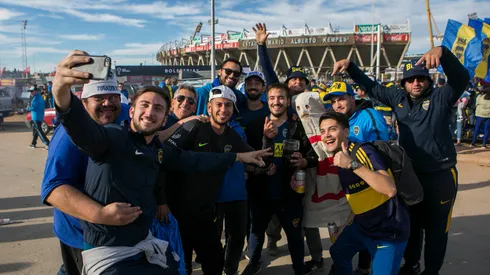 Boca y su gente. Foto: Getty.