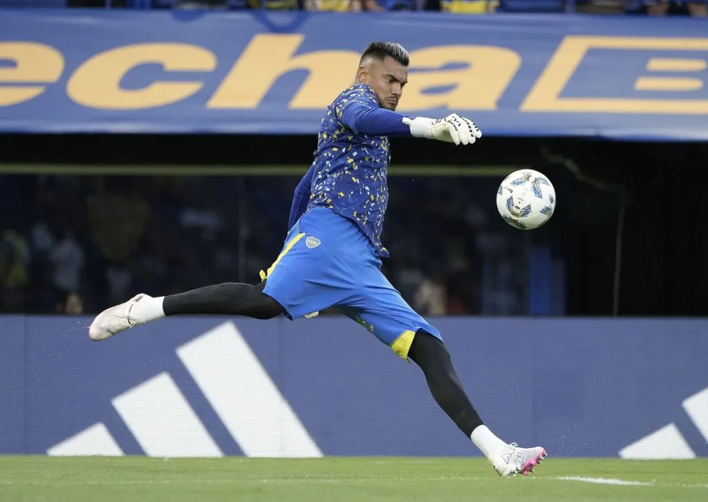 Chiquito Romero, clave para Boca en los penales. (IMAGO)