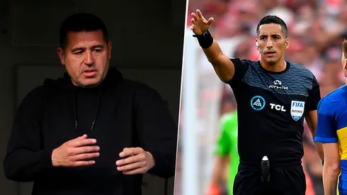 La frase de Riquelme sobre el árbitro que es viral.