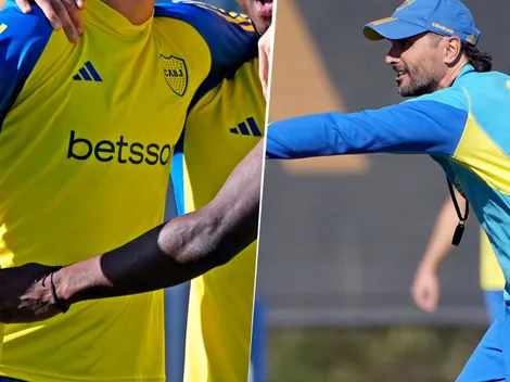 ¿Se mete? El suplente de Boca que hizo un gol en la práctica y podría ser la sorpresa de Diego Martínez