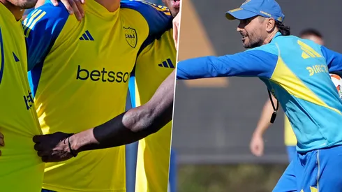 El suplente que la rompio en la práctica.