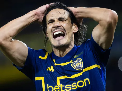 Edinson Cavani, ausente en el entrenamiento de Boca: el motivo