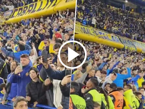 VIDEO | La reacción de los hinchas de Boca en La Bombonera cuando se enteraron que el rival será River