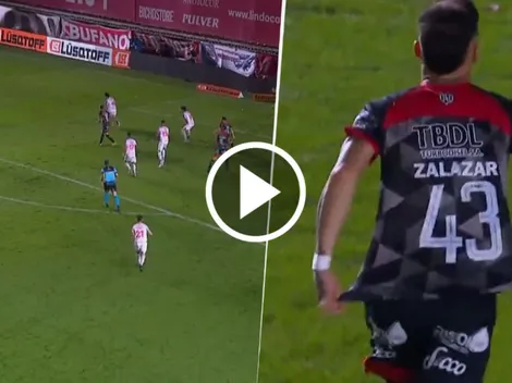 VIDEO | El golazo de Maxi Zalazar para Barracas Central en la definición de la Copa de la Liga