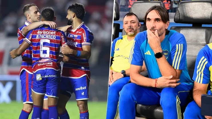 Boca estuvo pendiente a Fortaleza.
