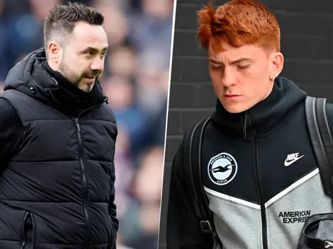 La decisión de De Zerbi durante el partido de Brighton que evidencia su consideración sobre el Colo Barco