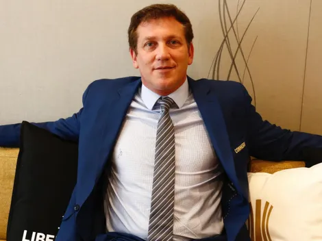 El presidente de CONMEBOL estuvo en La Bombonera: a qué fue y quién lo recibió