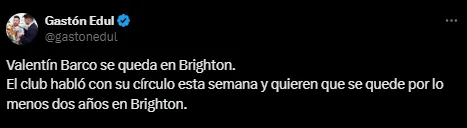 El Colo se queda en Brighton.