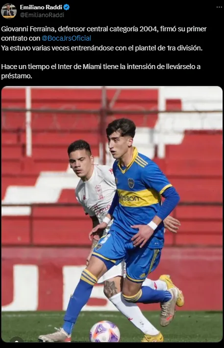 El Inter Miami busca a Ferraino.