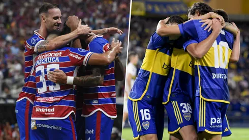 Fortaleza-Boca, por la Copa Sudamericana 2024.