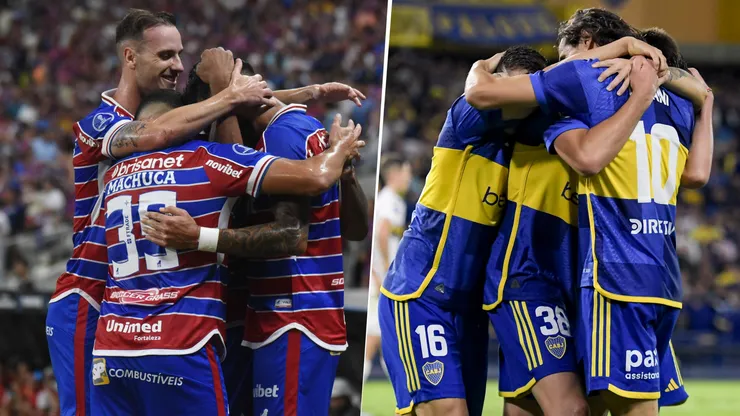 Fortaleza-Boca, por la Copa Sudamericana 2024.