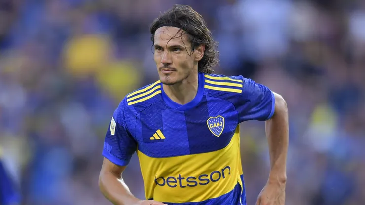 Edinson Cavani en Boca