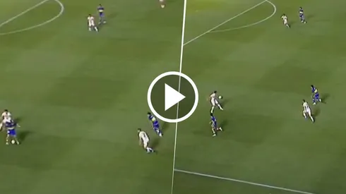 El taco de Taborda para Pol Fernández