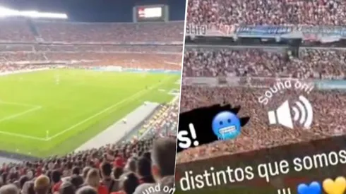 La hinchada de River vs. Rosario Central