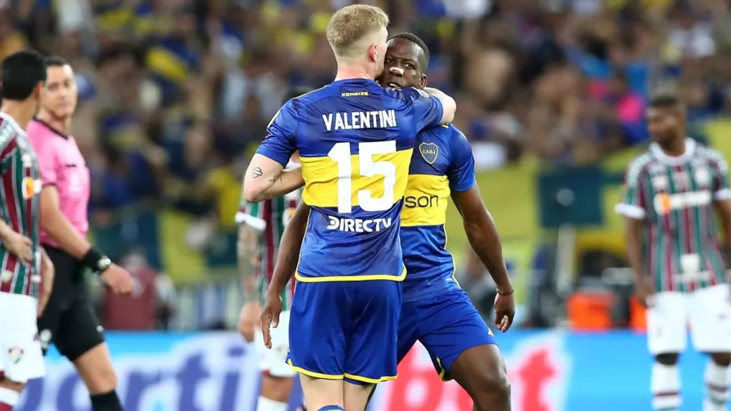 Advíncula y Valentini, los apuntados para renovar en Boca. (Getty)