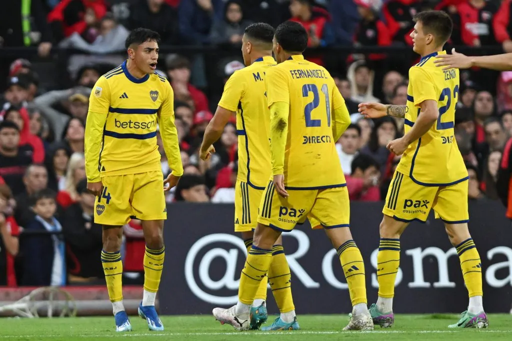 Luca Langoni volvió a anotar tras un año. (Getty)