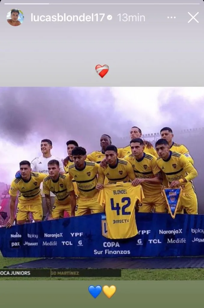 La historia de Lucas Blondel. (Captura)