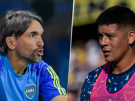 Diego Martínez contó qué dijo Marcos Rojo en la arenga previa al partido ante Newell's