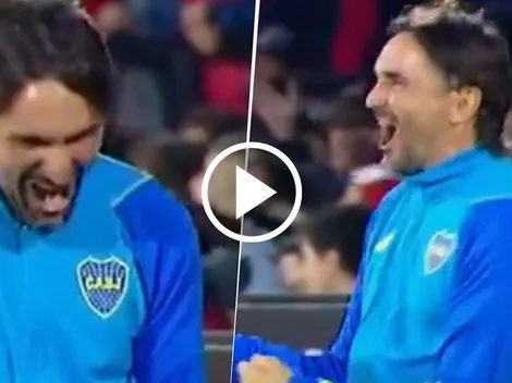 VIDEO | El eufórico grito de gol de Diego Martínez tras el 3 a 1 de Zenón en Boca vs. Newell's