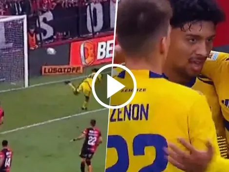 VIDEO: el gol de Medina para el 1 a 0 de Boca vs. Newell´s por la Copa de la Liga