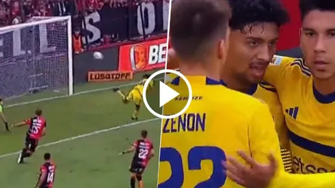 El gol de Medina vs. Newell´s