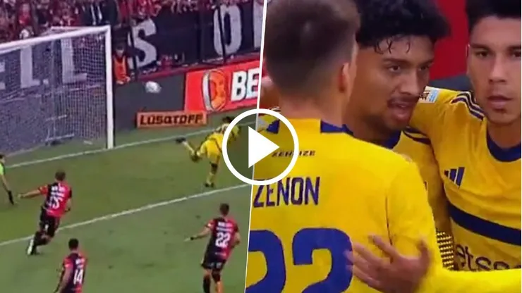 El gol de Medina vs. Newell´s