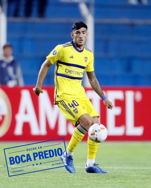 Di Lollo, uno de los que debutó en el ciclo de Diego Martínez. Foto: Boca Oficial
