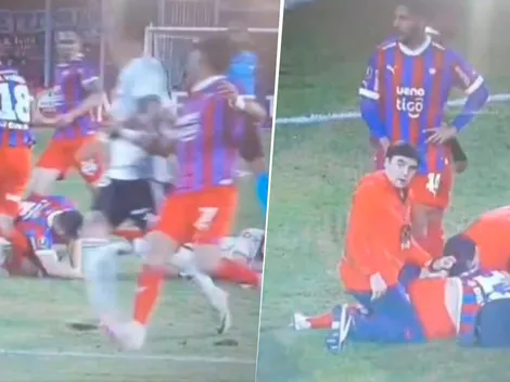 Ex Boca | No apto para sensibles: la escalofriante lesión de Bruno Valdez en Paraguay