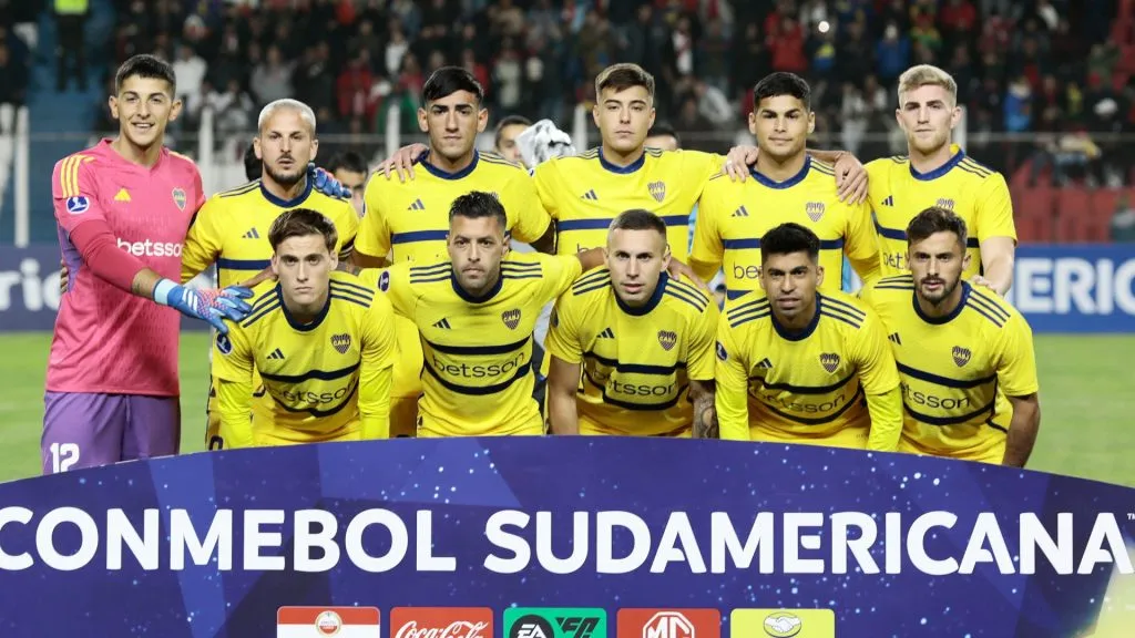 Boca empató en el debut de la Sudamericana. (Getty)