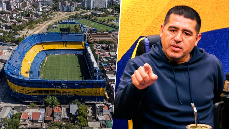 Riquelme quiere ampliar La Bombonera.