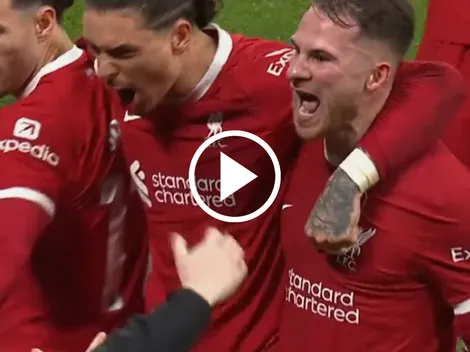 VIDEO | El golazo de Alexis Mac Allister para darle el triunfo al Liverpool