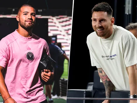 Weigandt reveló cómo fue su encuentro con Messi e hizo una aclaración