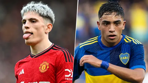 ¿Garnacho hace sonreir a Langoni?