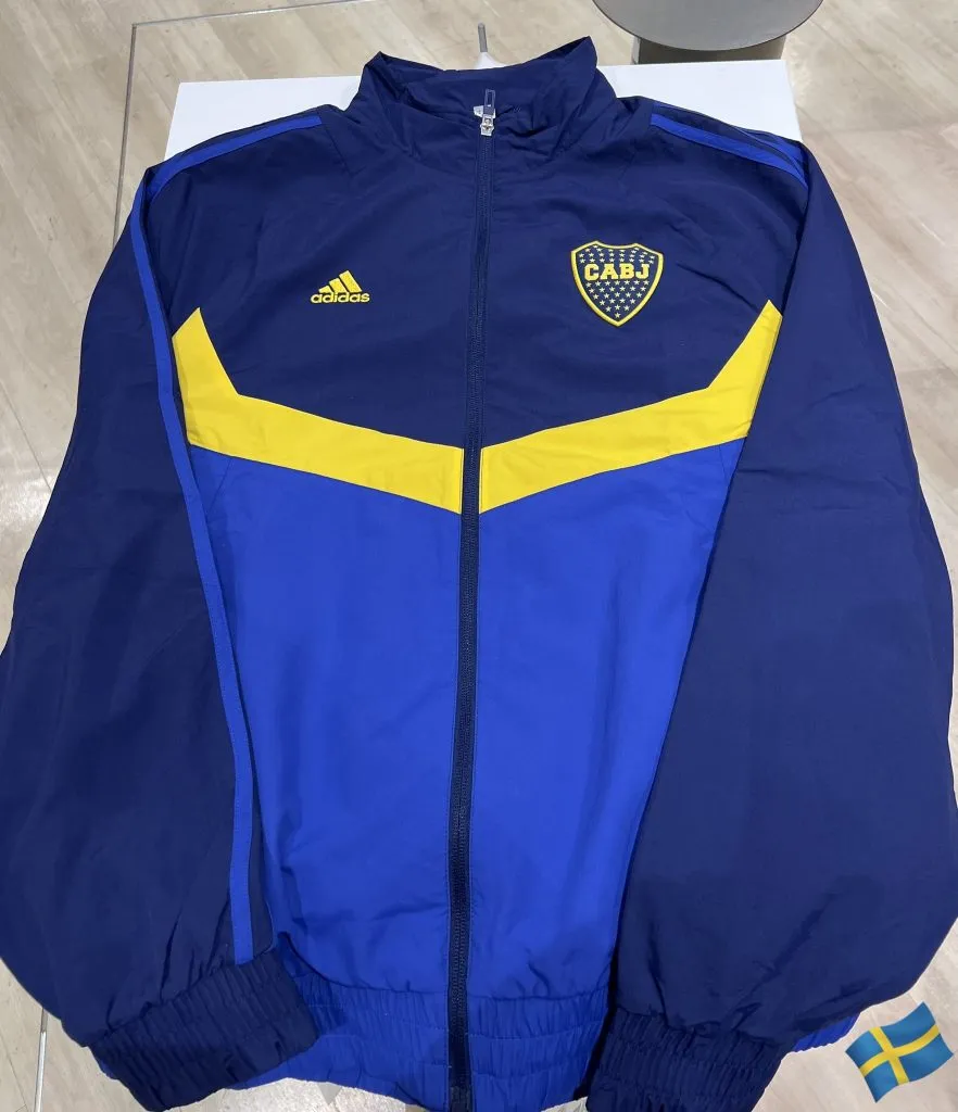La campera del nuevo conjunto de Boca.