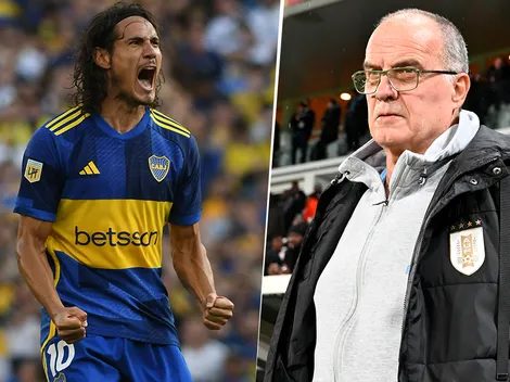 Qué dijo Bielsa sobre convocar a Cavani a la selección de Uruguay