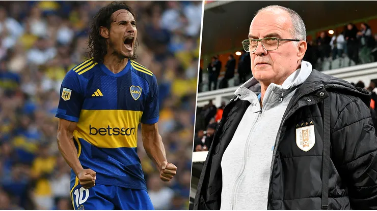 Bielsa habló sobre una posible convocatoria de Cavani.