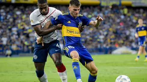 Kevin Zenón, protagonista en el segundo gol de Boca.