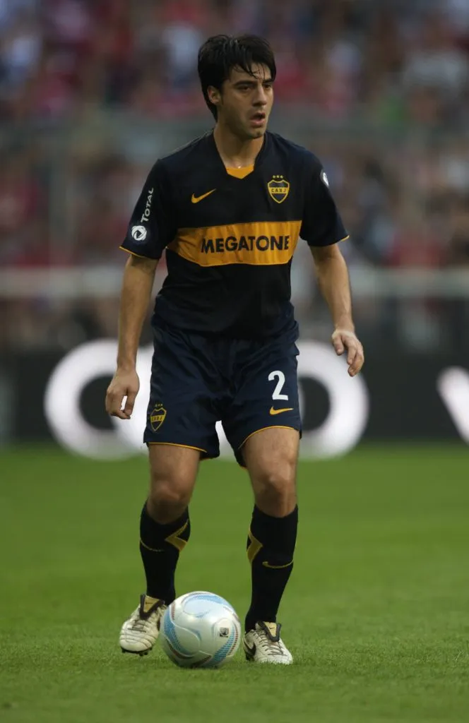 Julio César Cáceres, en Boca. (Imago)