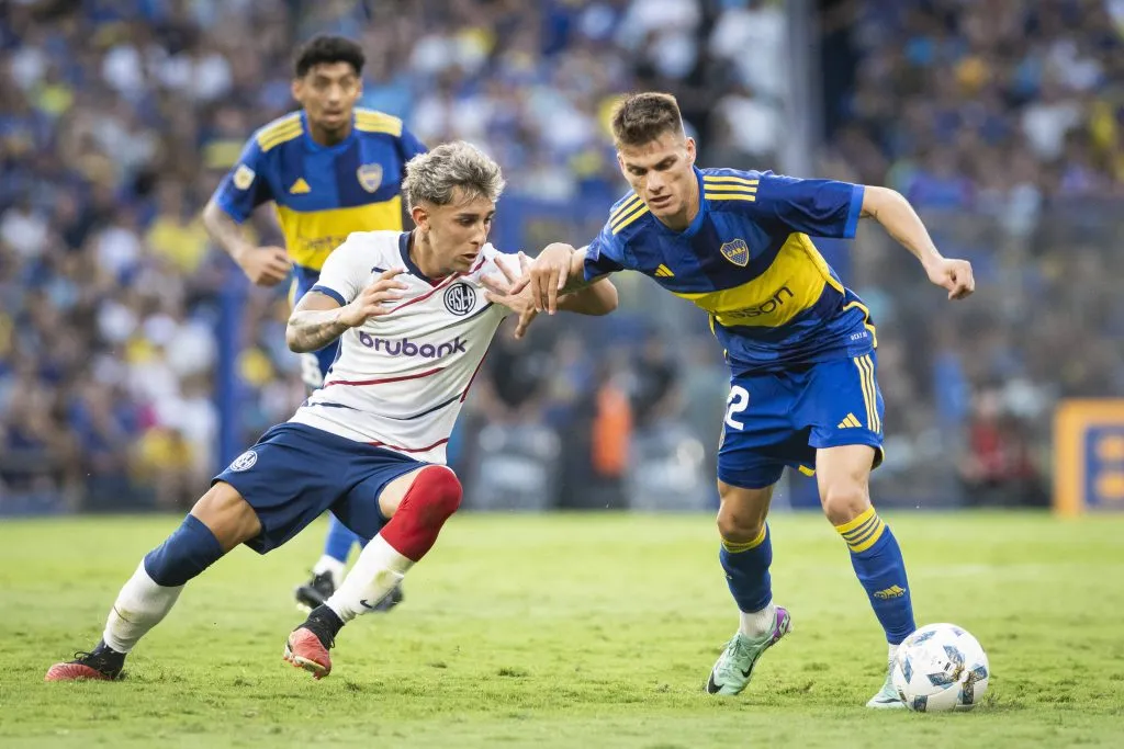 Zenón la rompe en Boca. (IMAGO)