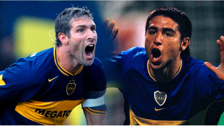 Los 2 máximos referentes de la historia boquense. Foto: Imago
