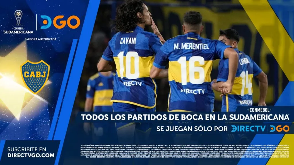 Boca debuta en la Copa Sudamericana este miércoles.