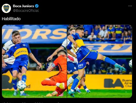 La cuenta de Boca se burló de San Lorenzo.