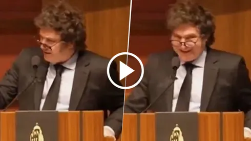 La reacción de Milei que sorprendió.