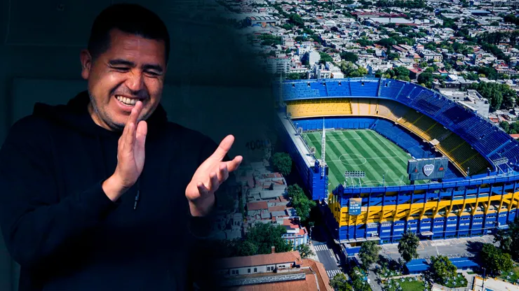 Riquelme quiere renovar La Bombonera.